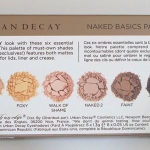 Urban Decay Naked Basics Review and Swatches - Coffee & Makeup