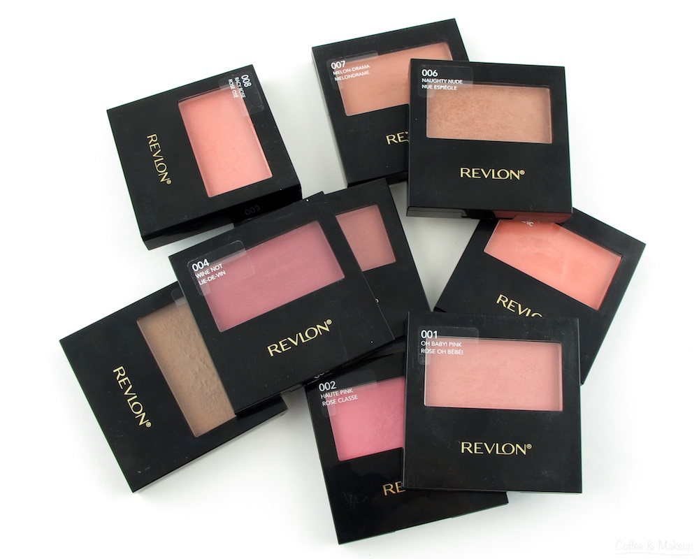 Powder Blush, Matte Shimmer and Satin Blushes