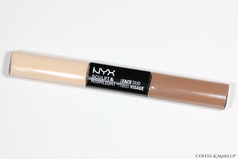 nyx sculpt and highlight face duo swatches