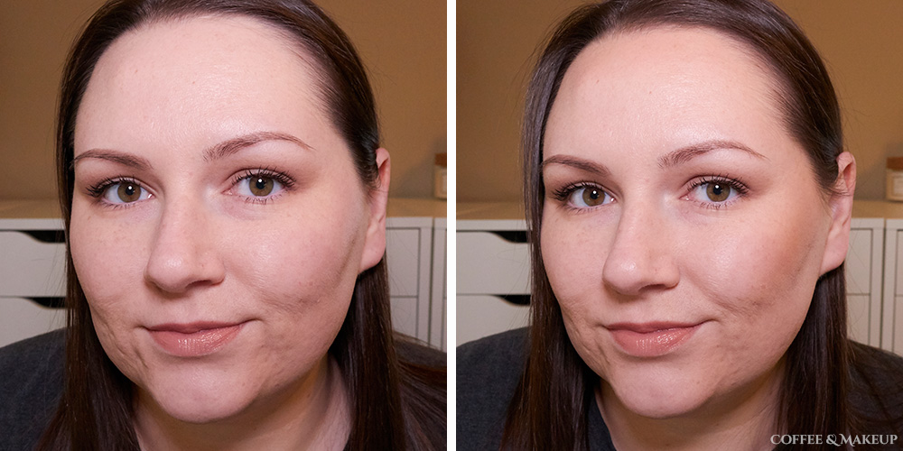 Before & After Benefit Hoola Lite Bronzer by Coffee & Makeup