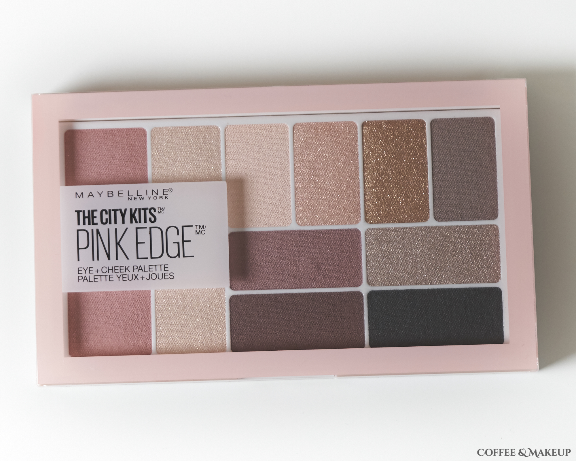 Maybelline The City Kits Pink Edge Palette Review - Coffee & Makeup