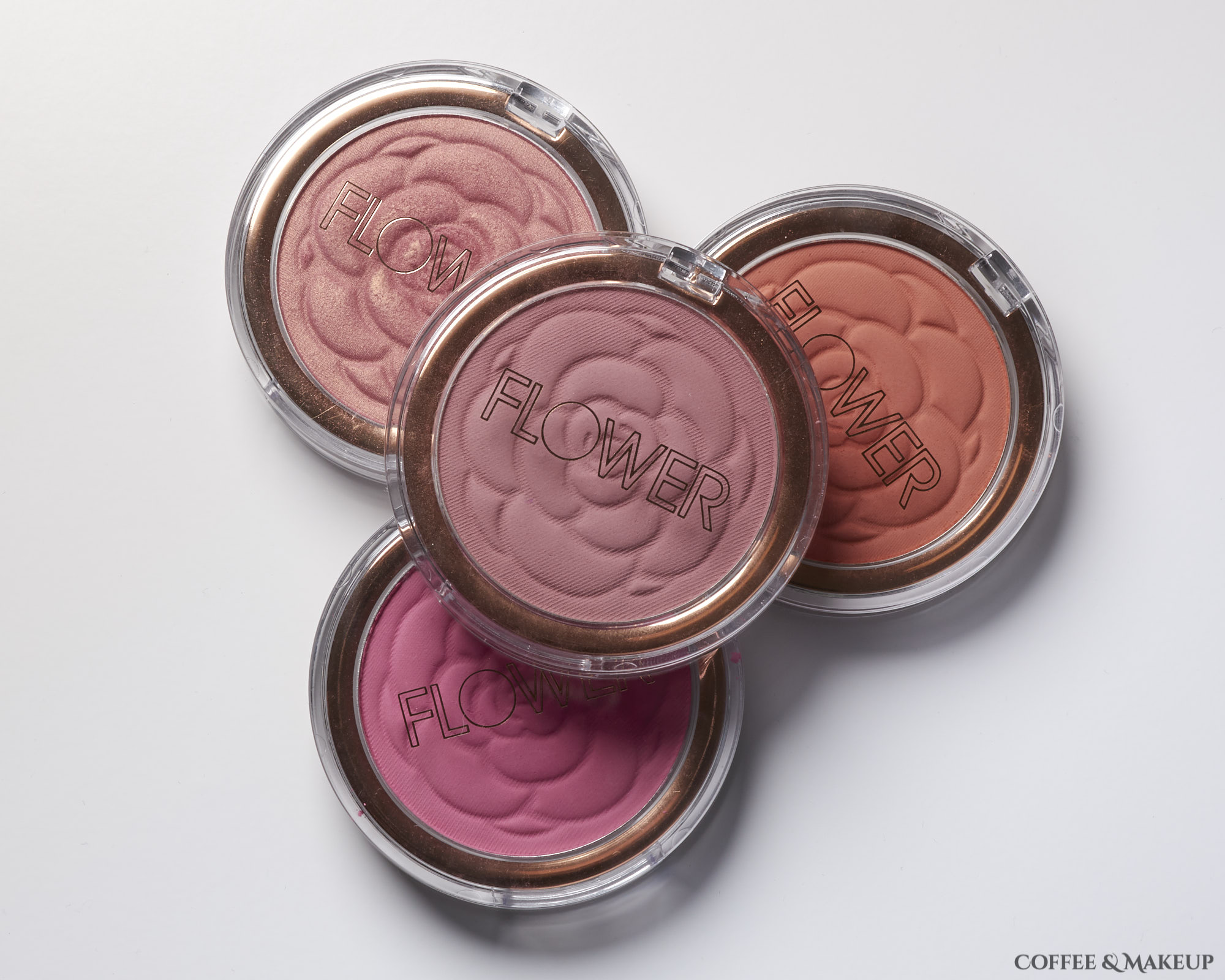 Flower blush deals makeup