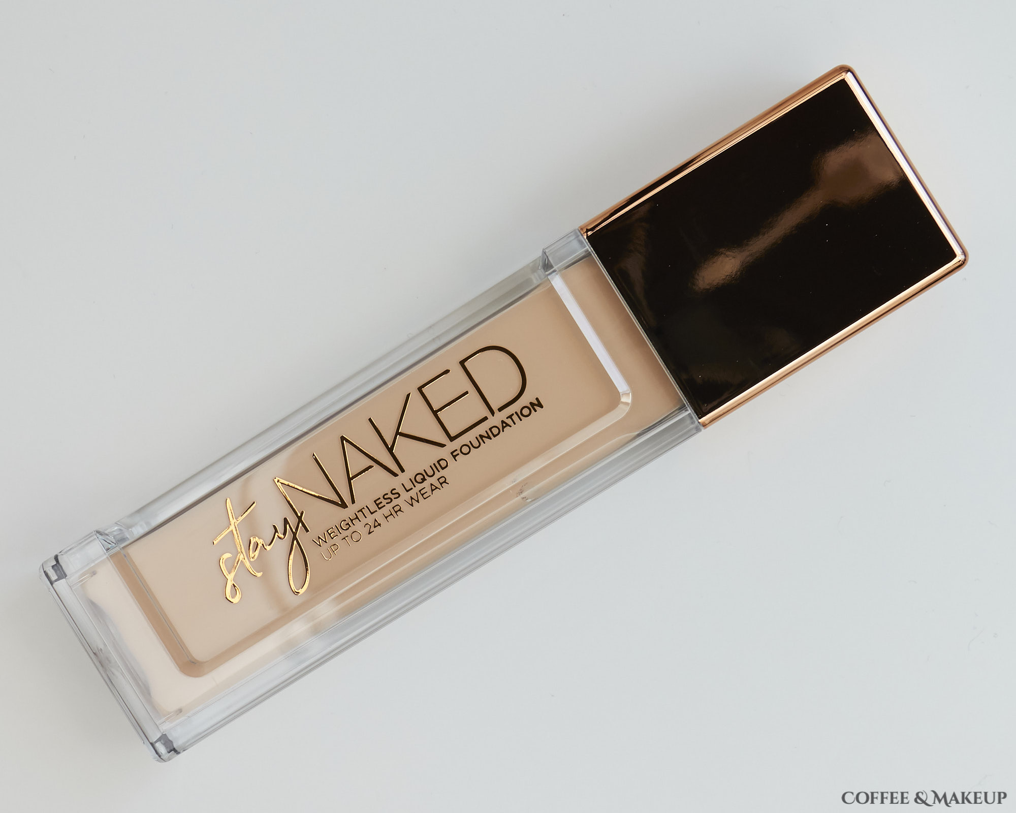 Urban Decay Stay Naked Foundation Review - Coffee & Makeup