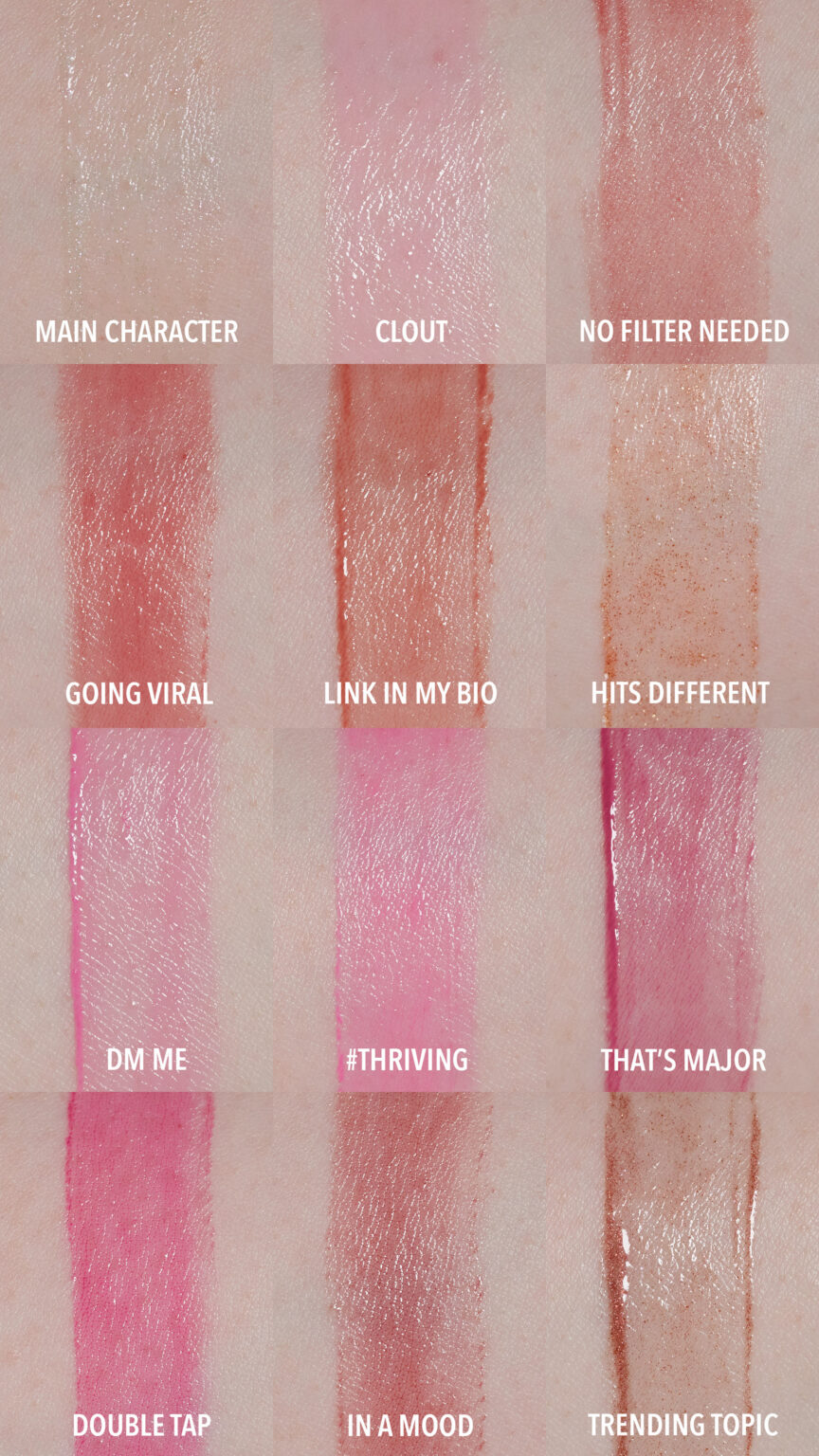 NYX Fat Oil Slick Click Lip Balm Swatches and Review Coffee & Makeup