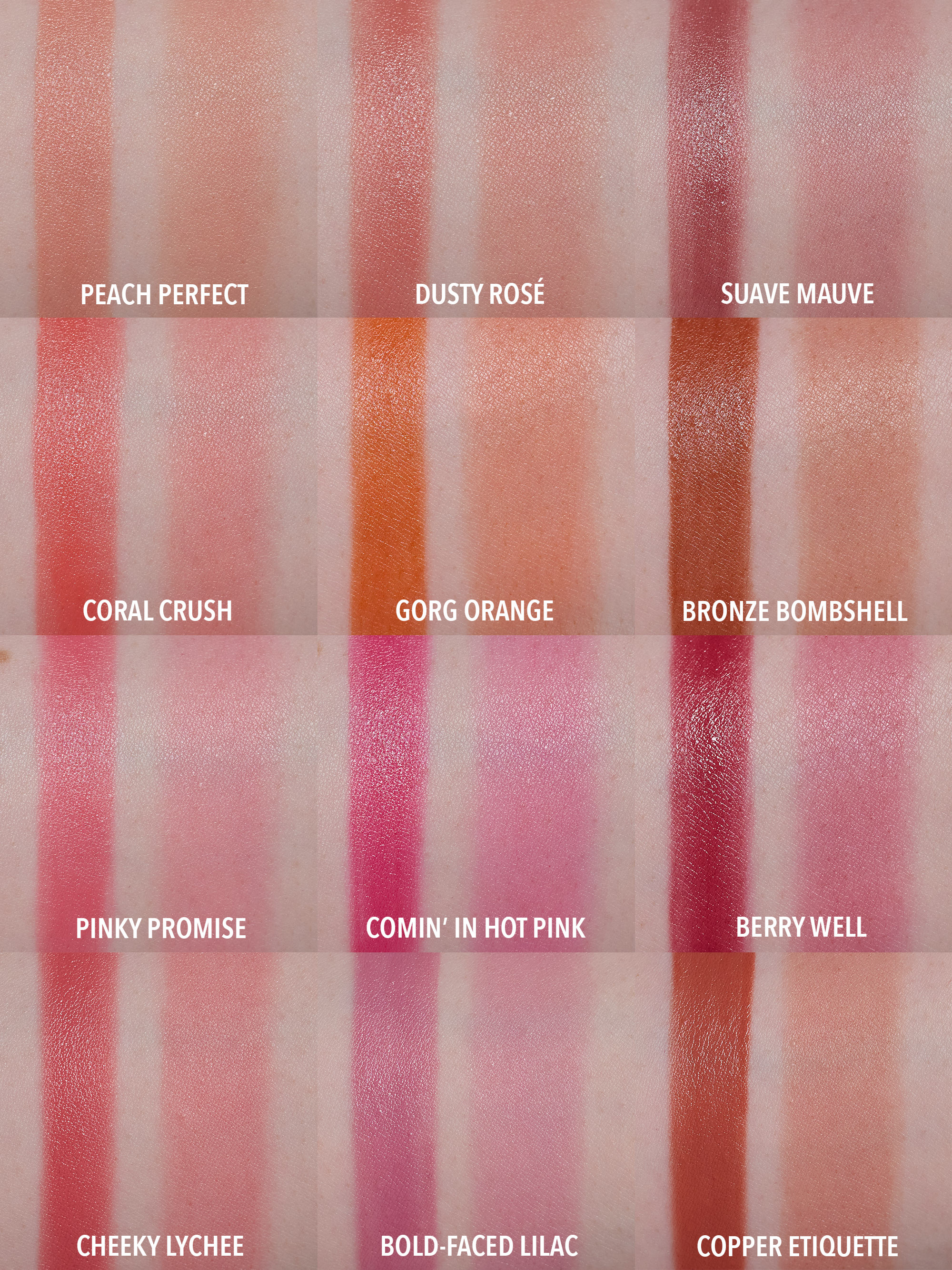 Elf Camo Liquid Blush Swatches