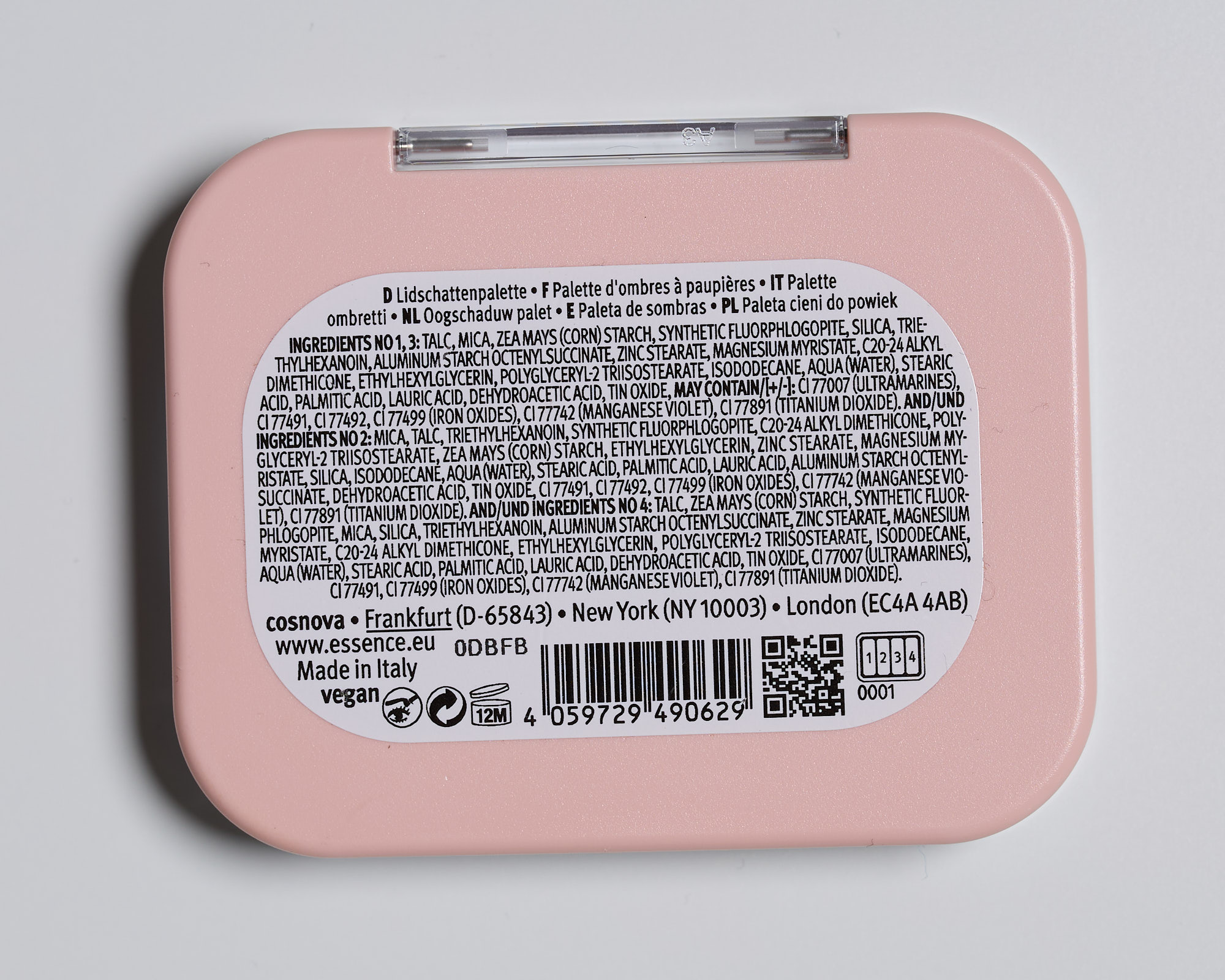 Essence The Nude Edition Mini Eyeshadow Palette