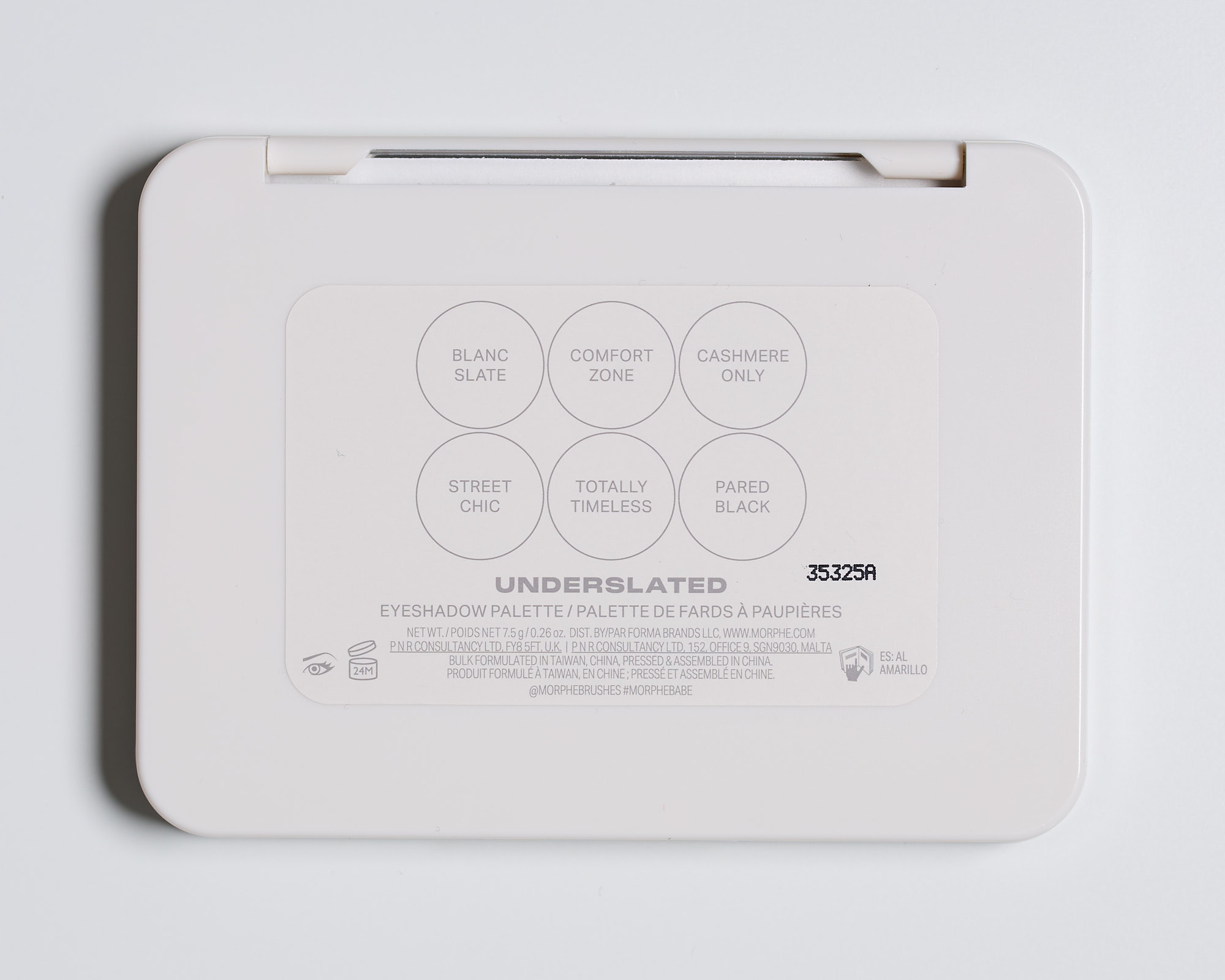 Morphe Underslated ChromaPlus 6-Pan Eyeshadow Palette